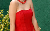 Nubiles Florencia 247408 Florencia Wearing A Red Dress Getting Hot And Hot Outdoors
