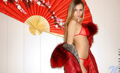 Nubiles Katrina 247498 This Is Amazing Red And Hot Complete Seducing Outfits As Katrina Models It Great
