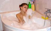 Nubiles Katrina 247516 See Katrina With Her Charming Smile Soaking Her Nude Body On This Bubbly Bathtub
