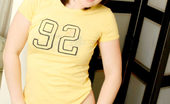 Nubiles Camille 247702 Glamorous Babe Wearing Jeans And Yellow Shirt Posing On Cam
