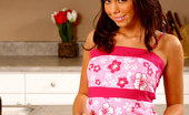 Nubiles Paulina 247866 Beautiful Nubile In Floral Tops Tease And Smiles With Charms

