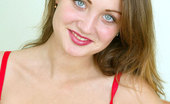 Nubiles Jhenya 248017 Fantastic Babe In Red Bikini Posing Hot In Her Room
