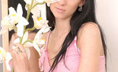 Nubiles Shannon 248317 Horny Looking Amateur Babe Posing With White Flowers Beside Her
