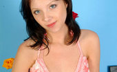 Nubiles Kristen 248508 Fantastic Teen Chick In Sheer Rosy Lingeries Teasing Great At Home
