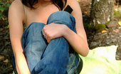 Nubiles Kristen Kristen Peels Down Her Jeans And Wants To Be Full Naked To Feel One With Nature
