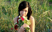 Nubiles Holly 248572 Lovely Teen Hottie Just Pick Up Some Fresh Flowers In The Field And Posing
