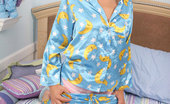 Nubiles Carmi 248972 Coed Teen Wearing Pink Stripe Panties Posing In Her Bed
