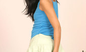Nubiles Suzie 249542 Barely Legal Teen Wearing Blue Shirt And Sexy White G-String Showing Her Nice Round Ass
