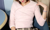 Nubiles Melody 250657 Sexy School Girl Melody Lift Her Plaid Skirt Up And Shows Her Cotton Panties Then Her Tits
