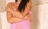 Nubiles Mili 251063 Hot And Surprisingly Friendly Mili Is In A Bikini Like Outfit Smiling And Teasing
