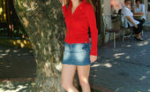 Nubiles Beth 251078 This Is One Cute Teen See Beth In A Red Jacket Outside At The Park
