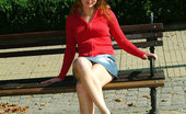 Nubiles Beth This Is One Cute Teen See Beth In A Red Jacket Outside At The Park
