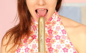 Nubiles Carol 251150 Check Out Carol She Is Making Her Oh Face As She Sucks On Her Dildo Getting It Nice And Slippery
