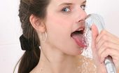 Nubiles Carolina 251278 Watch Carolina Drink From The Shower Spray Her Tongue Gets All Wet This Is So Sexy For Some Reason
