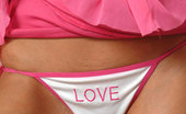 Nubiles Layna 251954 Nice Pink Panties With Love On Them She Looks So Cute In Them

