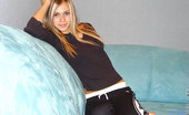 Nubiles Katrina 252009 Cutie Hangs Out Lounging In Her Work Out Clothes Looking Great
