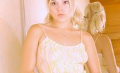 Nubiles Polly 252116 Sexy Teenie Posing On Her Yellow Prom Dress
