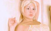 Nubiles Polly 252116 Sexy Teenie Posing On Her Yellow Prom Dress
