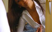 Nubiles Dee 252661 Amateur Examines Her Pussy Closely In A Mirror
