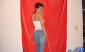 Southern Kalee Chillininmyjeansnn 255132 Southern Kalee Pulls Down Her Tight Jeans To Show Off Her Round Ass In White Panties
