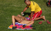 ALS Angels Jessiejazz02s 255846 Jessie Jazz Nude Sunbathing For Her Gardeners Enjoyment
