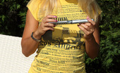 ALS Angels Nikkythorne03s 255852 Spunky Blond Nikky Thorne Posing Playfully Outside
