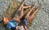 Beach Hunters Naked Fans Of Beach 256090 Two Almost Naked Lovers Of Beach Sun Caught On The Cam Of A Voyeur
