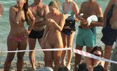 Beach Hunters Seashore Nudity Fest Nothing But Awe-Inspiring Nudity Fest Caught On Voyeur Cams On A Beach
