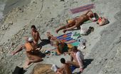 Beach Hunters Nudity Spied Seaside 256102 Nudists Caught On The Spy Cams While Changing And Sun-Tanning Seaside
