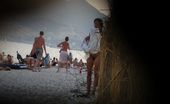 Beach Hunters Real Beach Wenches 256103 Real Naked Wenches Revel In The Sea And The Sun On The Spycam Shore
