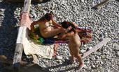 Beach Hunters Beach Erotica Spied 256113 Very Erotic And Hot Routine Voyeur Photos Made On A Beach For Nudists
