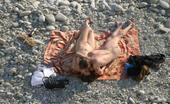 Beach Hunters Spycam Seashore HJ Nasty Nude Lovers Use Their Hands For Sex Fun On A Sunny Voyeur Beach
