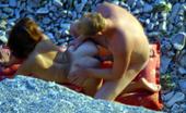 Beach Hunters Foxy On Sea Sex Cam 256161 Voyeured Stark Redhead Fucked And Creamed By Her Lover On A Beach
