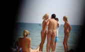 Beach Hunters Hot Nudists Caught 256174 Two Killer Blondies And A Guy Shot On A Nude Beach By A Peeping Tom
