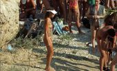 Beach Hunters Spy Beach Body Art 256184 Two Nude Beach Hotties Getting Their Bodies Ready For A Body Art Party
