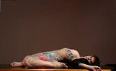 Michelle Aston 257003 Tattooed Milf Shows Off Extensive Ink
