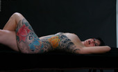 Michelle Aston Artistic Nudes Showing Great Tattoos
