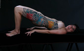 Michelle Aston 257007 Artistic Nudes Showing Great Tattoos
