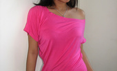 Manila Amateurs Melanie 257131 Melanie In A White Jeans Skirt And Pink Top Showing Her Perfect Body
