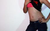 Manila Amateurs Maria C 257138 Petite Pinay Maria Stripping Out Of Her T-Shirt And Jeans
