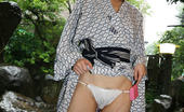 Idols 69 Saori Japanese Tramp In A Kimono Drops It For A Nude Front Shot
