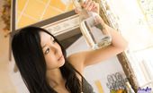 Idols 69 Aino Kishi Cute Japanese Sex Doll Models Her Dress Before Her Ass
