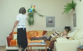 Strapon Sissies Ninette & Adrian 259261 Sissy French Maid Prefers Wild Strap-On Fucking To His Boring Daily Chores

