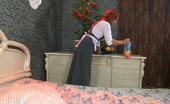 Backdoor Lesbians Lucy & Mabel Red Hot Sappho Arriving At The Scene Ready For Backdoor Work With A Maid
