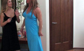 Strapon Sissies Diana & Adrian 259582 Kinky Sissy In A Stunning Silky Gown Gets A Strap-On Toy Shoved Up His Bum
