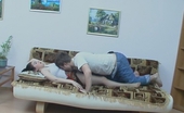 Nylon Feet Videos Rachel & Jerry Horny Guy And Raunchy Babe In Silky Pantyhose Playing Numbers Game On Sofa
