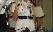 Nylon Jane 261449 Nurse Jane Looking Sexy In Uniform Posing
