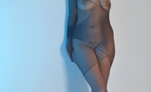 Nylon Jane Paige Turnah Is Incased In This Full Body Nylon Suit And Looking Amazing
