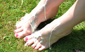 Nylon Jane 261594 Gorgeous Paige Gets Her Feet Nice And Wet Before She Licks Them Clean.
