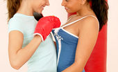 My Sexy Kittens Anetta Keys 263602 Two Boxing Lezzies Toying Their Pussy Together In The Gym
